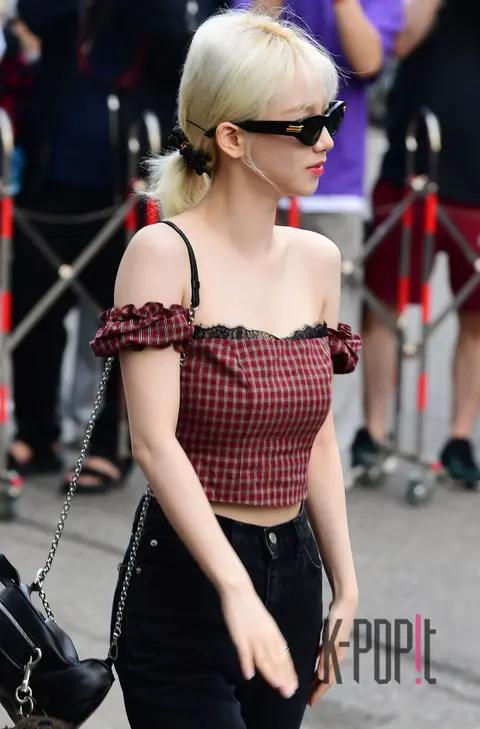 Karina (aespa) — Music Bank Arrival