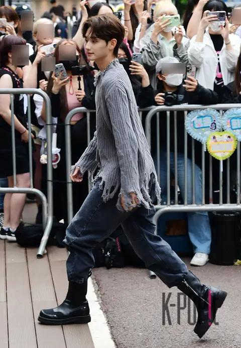 Won-bin (ATBO) — Music Bank Arrival