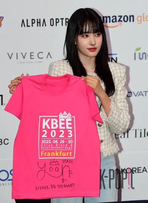 Yoon (STAYC) — Korean Wave Promotion Ambassador Appointment Ceremony