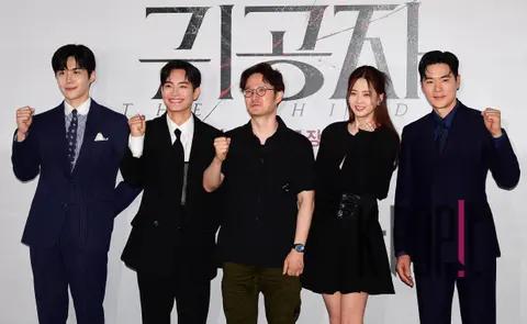 Kim Sun-ho, Kang Tae-ju, Director Park Hun-jung, Koh A-ra, Kim Gang-woo — The Prince Press Screening