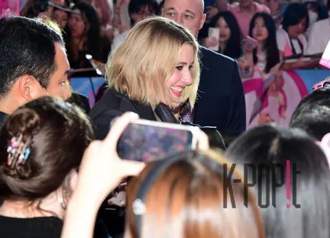 Director Greta Gerwig — Barbie Pink Carpet — 2023-07-02