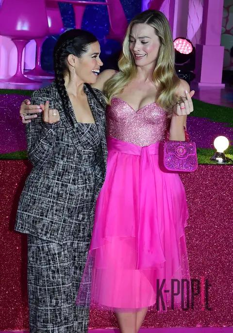 America Ferrera, Margot Robbie — Barbie Pink Carpet