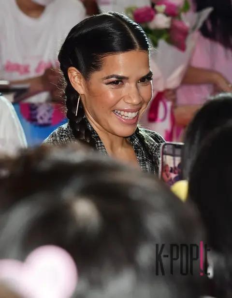 America Ferrera — Barbie Pink Carpet