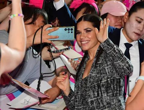 America Ferrera — Barbie Pink Carpet