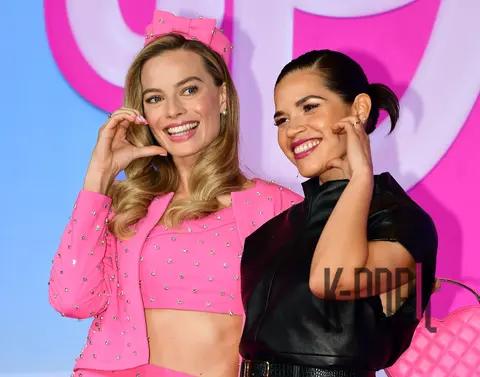 America Ferrera, Margot Robbie — Barbie Press Conference