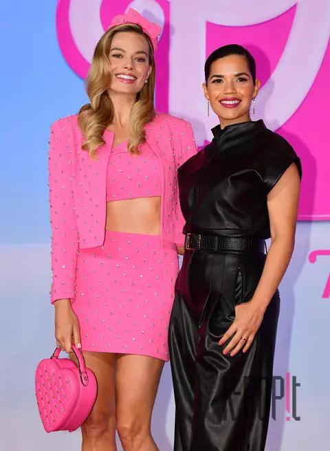 America Ferrera, Margot Robbie — Barbie Press Conference