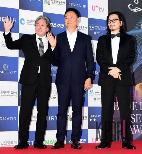 Choi Min-sik, Kang Yun-sung, Lee Dong-hwi — Blue Dragon Awards