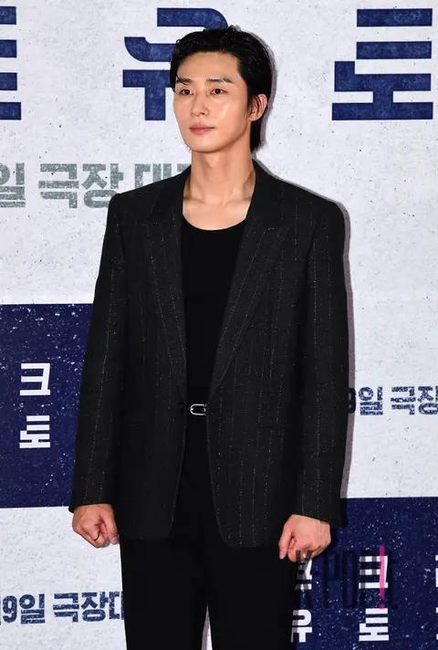 Park Seo-joon — Concrete Utopia Press Screening