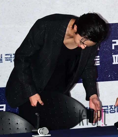 Park Seo-joon — Concrete Utopia Press Screening