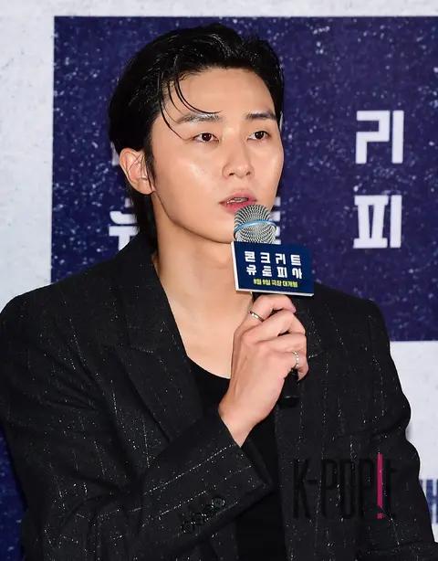 Park Seo-joon — Concrete Utopia Press Screening