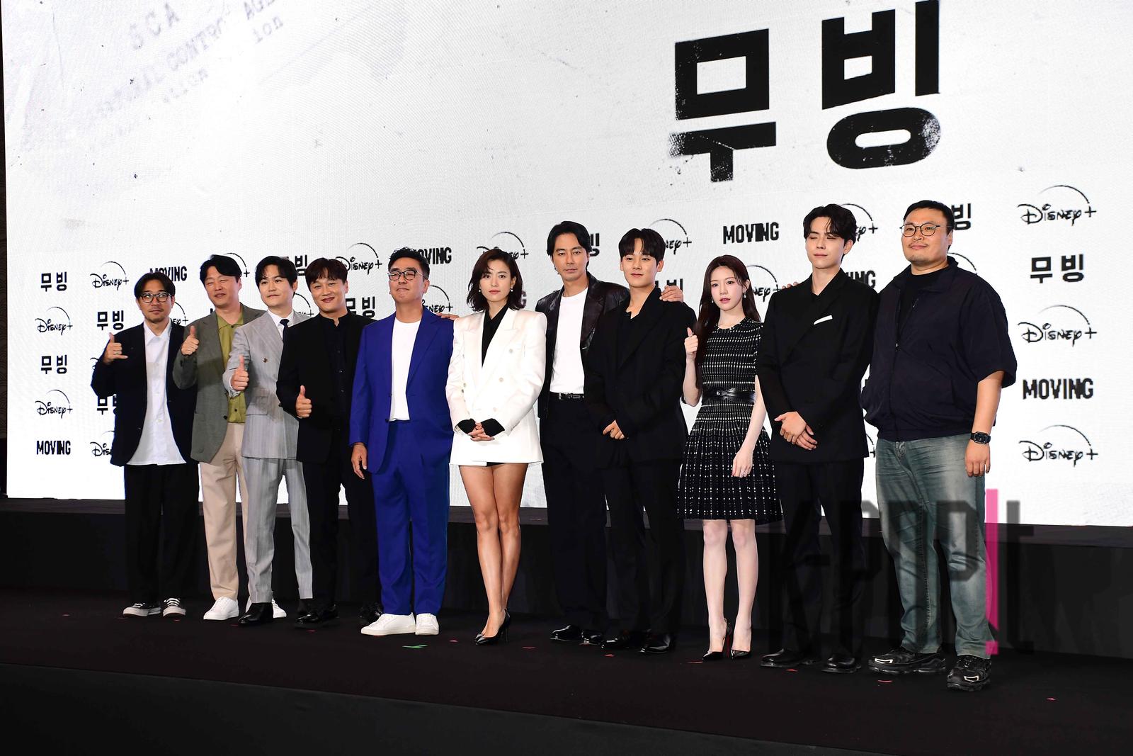 Director Park In-je, Kim Hee-won, Kim Sung-gyun, Ryu Seung-ryong, Han Hyo-joo, Jo In-sung, Lee Jung-ha, Ko Yun-jung, Kim Do-hun, Screenwriter Gang-full — Moving Production Briefing — 2023-08-03