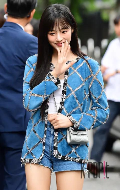 Minji (NewJeans) — Music Bank Arrival