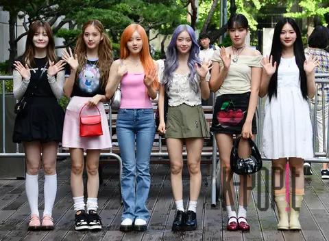 STAYC — Music Bank Arrival
