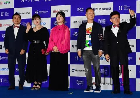 Lee Yong-geun, Lee Seonmin, Ji Young-ok, Kim Hak-rae, Eom Yong-su — Bucheon International Fantastic Film Festival Blue Carpet