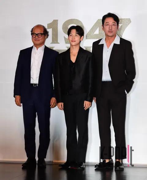 Kim Sang-ho, Lim Si-wan, Ha Jung-woo — 1947 Boston Press Screening