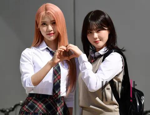 Xiaoting (Kep1er), Kim Chae-hyun — Ask Us Anything Arrival