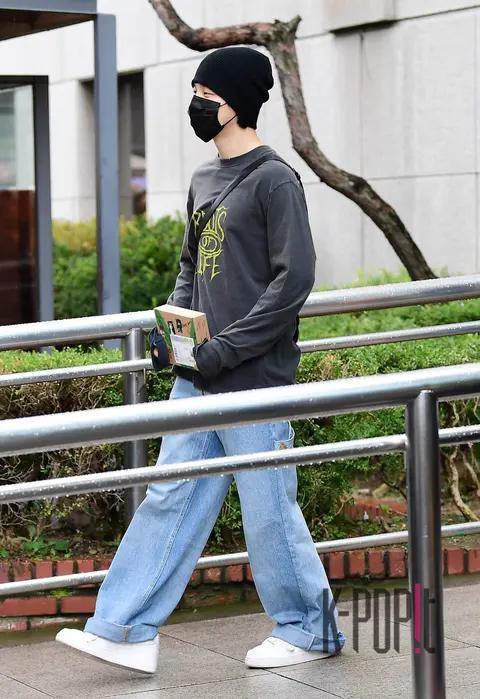 Jimin (BTS) — Music Bank Arrival