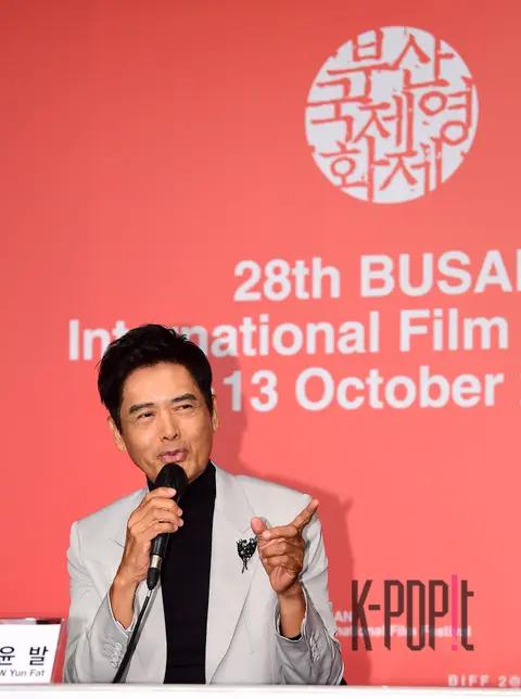 Chow Yun-fat — BIFF Asia Filmmaker Prize Press Conference