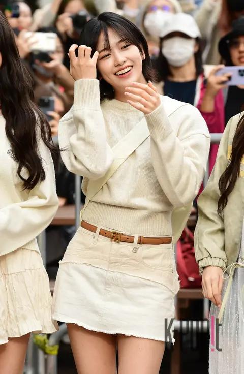 Ahn Yu-jin (IVE) — Music Bank Arrival