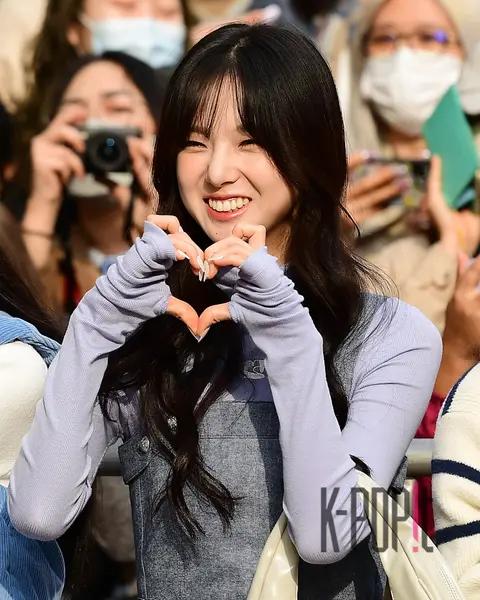 Choi Yujin (Kep1er) — Music Bank Arrival