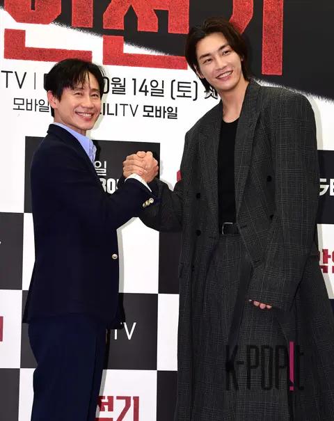 Shin Ha-kyun, Kim Young-kwang — Villain Production Briefing