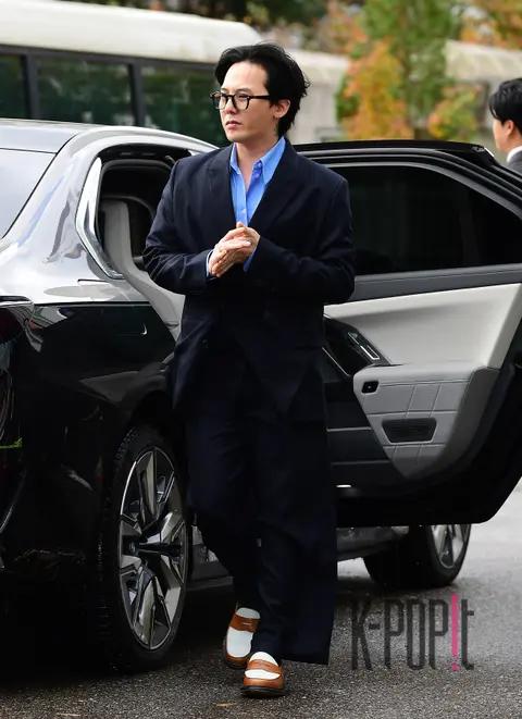 G-Dragon — Drug Allegation Police Station Voluntary Arrival