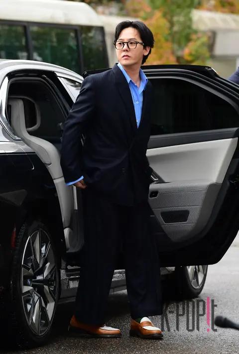 G-Dragon — Drug Allegation Police Station Voluntary Arrival