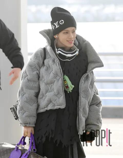 Hyunsuk (TREASURE) — Airport