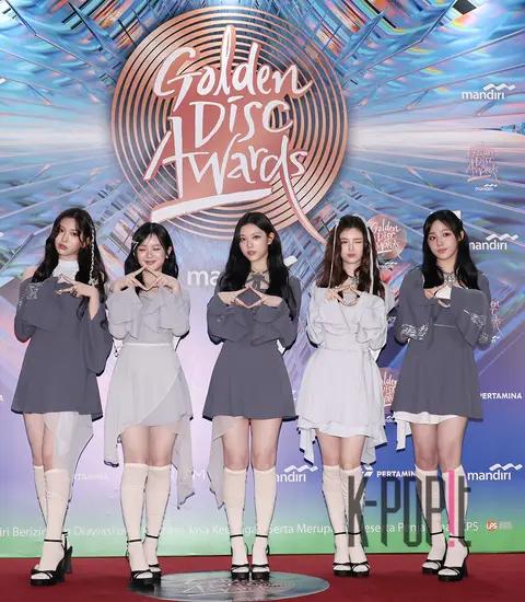NewJeans — Golden Disc Awards Red Carpet — 2024-01-06