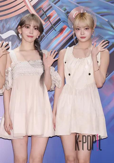 SAKURA (LE SSERAFIM), Hong Eun-chae — Golden Disc Awards Red Carpet