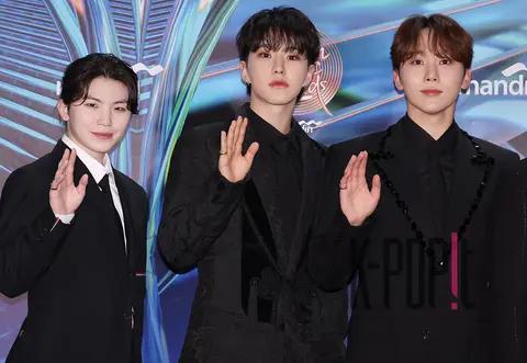 Woozi (SEVENTEEN), Dino (SEVENTEEN), Seung-kwan — Golden Disc Awards Red Carpet