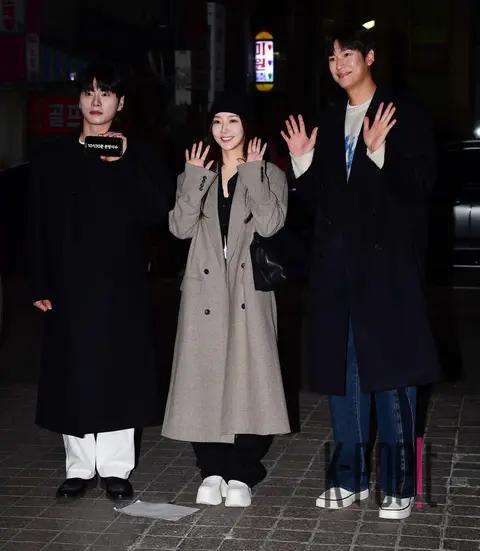 Lee Lee-kyung, Park Min-young, Na In-woo — Marry My Husband Wrap Party
