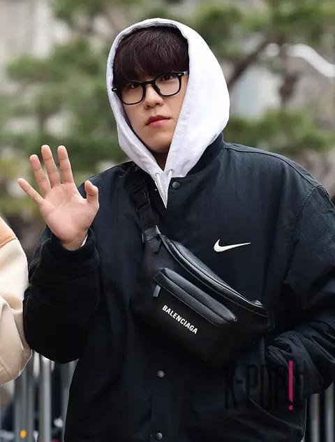 Park Woojin (AB6IX) — Music Bank Arrival