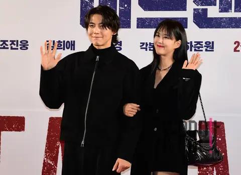 Song Jae-hee, Ji So-yeon — Deadman VIP Premiere