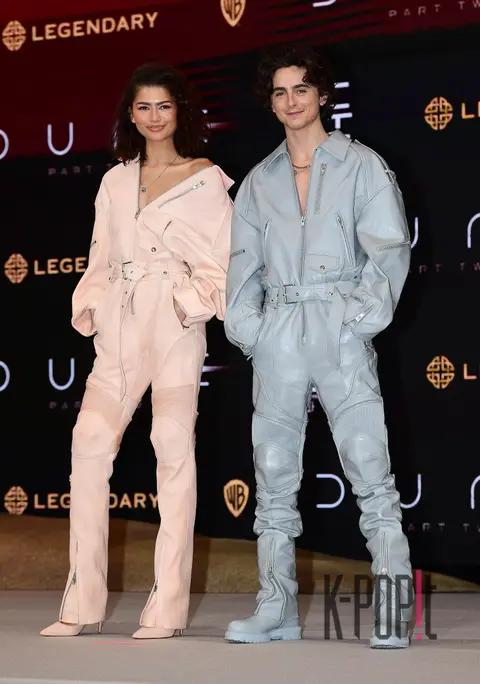 Timothée Chalamet, Zendaya — Dune: Part Two Press Conference