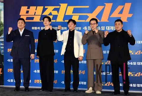 Ma Dong-seok, Kim Moo-yeol, Park Ji-hwan, Lee Dong-hwi, Director Heo Myung-haeng — Crime City 4 Production Briefing
