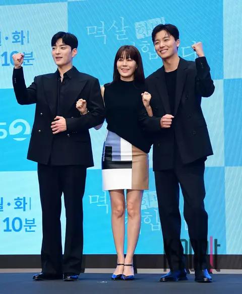 Kim Ha-neul, Yeon Woo-jin, Jang Seung-jo — Let's Grab the Collar Once Production Briefing