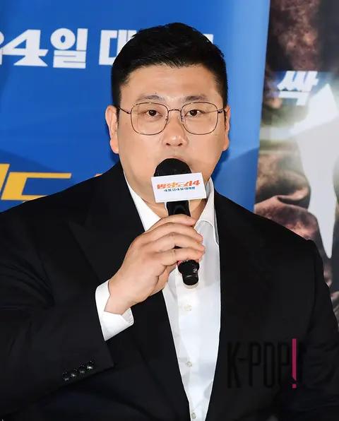 Director Heo Myung-haeng — Crime City 4 Press Screening