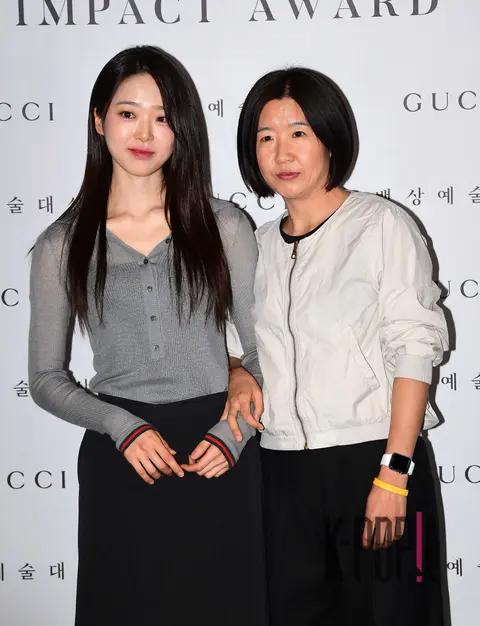 Kim Si-eun, Ahn Bo-young (PD) — Baeksang Gucci Awards