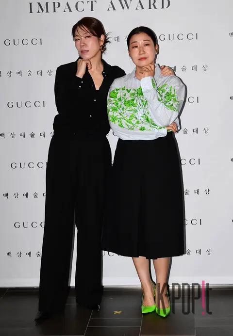 Yim Hye-ran, Ra Mi-ran — Baeksang Gucci Awards