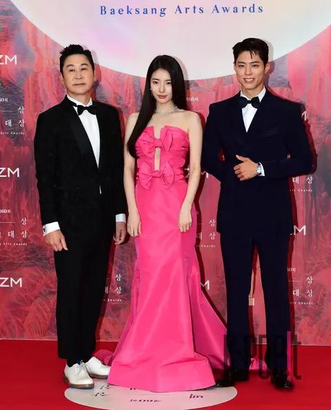 Shin Dong-yup, Suzy, Park Bo-gum — Baeksang Arts Awards Red Carpet
