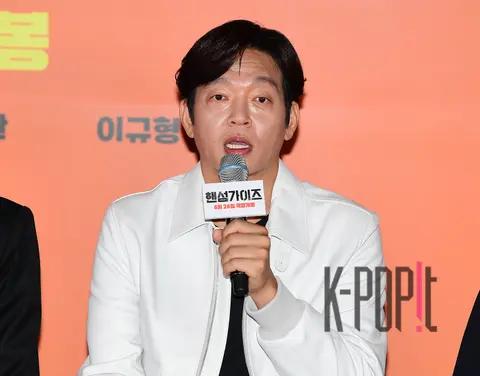 Park Ji-hwan — Handsome Guys Press Screening