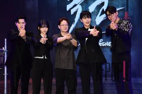 Director Park Hun-jung, Cha Seung-won, Kim Sun-ho, Kim Gang-woo, Cho Yun-su — Tyrant Production Briefing