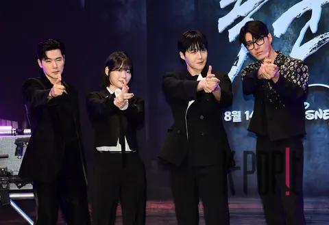 Cha Seung-won, Kim Sun-ho, Kim Gang-woo, Cho Yun-su — Tyrant Production Briefing