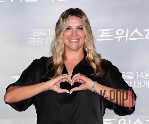 Ashley J. Sandberg — Twisters Korea Press Conference