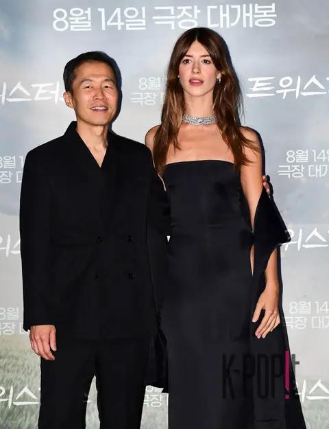 Director Isaac Jung, Daisy Edgar-Jones — Twisters Korea Press Conference
