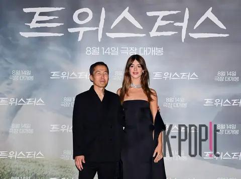Director Isaac Jung, Daisy Edgar-Jones — Twisters Korea Press Conference