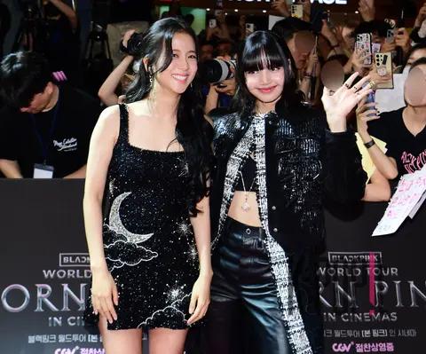 LISA (BLACKPINK), Jisoo (BLACKPINK) — BLACKPINK Pink Carpet