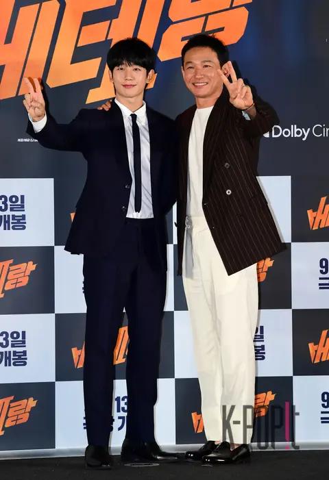 Hwang Jung-min, Jung Hae-in — Veteran 2 Production Briefing