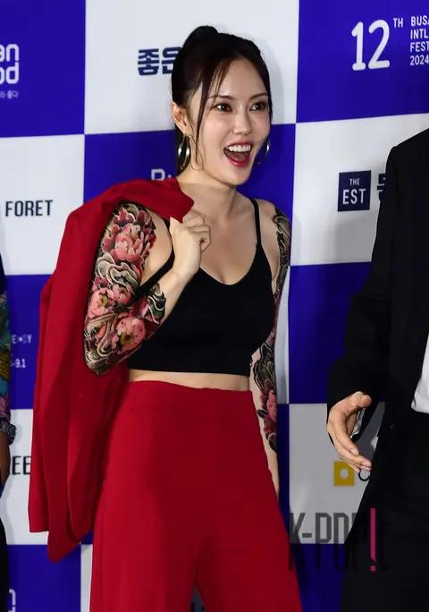 Baek Si-yeon — Busan International Comedy Festival Blue Carpet